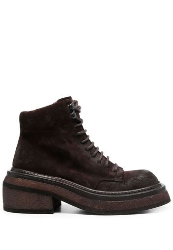 Marsèll ankle lace-up fastening boots - Brown