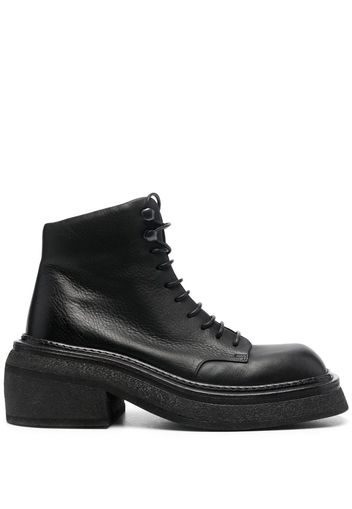 Marsèll ankle lace-up fastening boots - Black