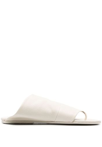 Marsèll asymmetric leather sandals - Neutrals