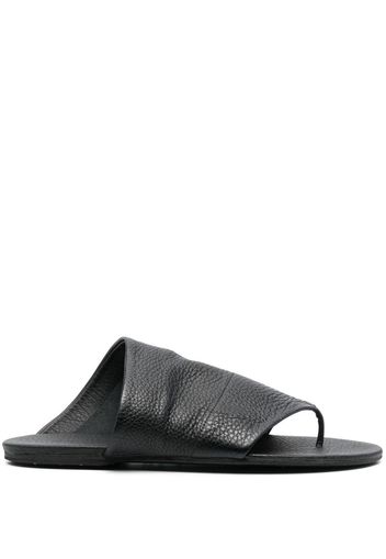 Marsèll wide-strap thong sandals - Black