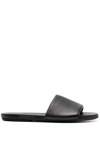 Marsèll slip-on leather slides - Black