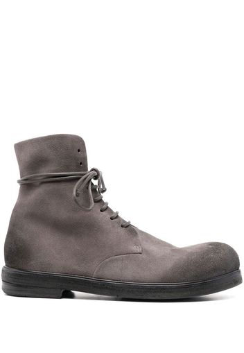 Marsèll calf leather lace-up boots - Grey