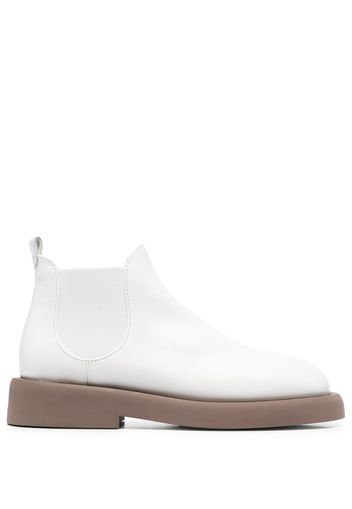 Marsèll ankle leather boots - White