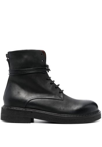 Marsèll Parrucca 40mm lace-up leather boots - Black