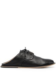 Marsèll lace-up leather mules - Black