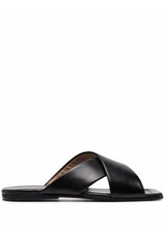 Marsèll cross-strap slip-on sandals - Black