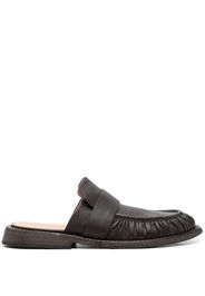 Marsèll ruched-detail slip-on loafers - Brown