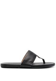 Marsèll calf leather flip-flops - Black