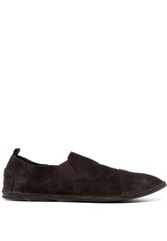 Marsèll elasticated side panels suede loafers - Brown