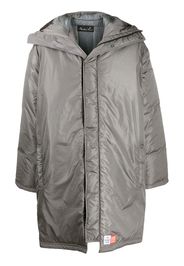 Martine Rose hooded padded coat - Grey