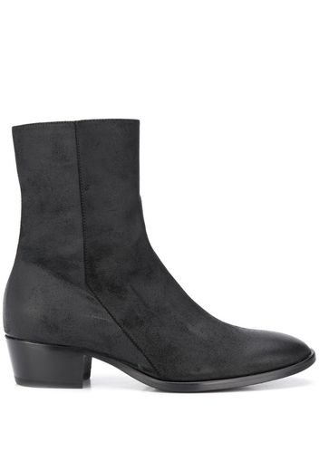 suede leather boots