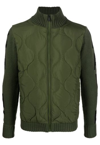 MC2 Saint Barth Whistler quilted-panel jacket - Green