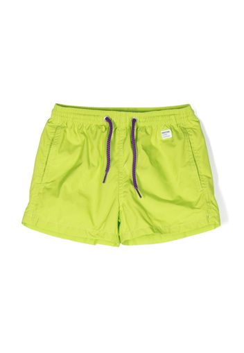 MC2 Saint Barth Kids Jean Lightning swim shorts - Green