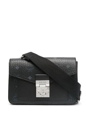 Visetos-print messenger bag