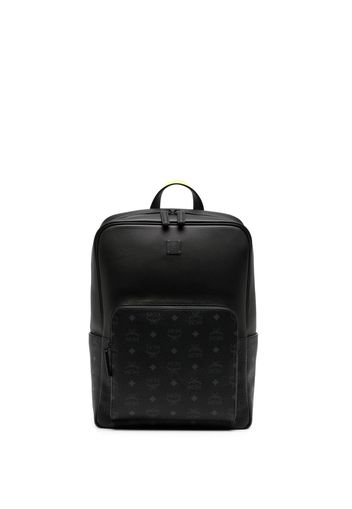 MCM medium Aren logo-print backpack - Black