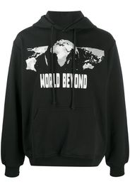 Earth graphic print hoodie