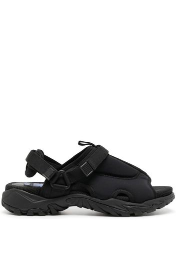 MCQ L11 touch-strap sandals - Black