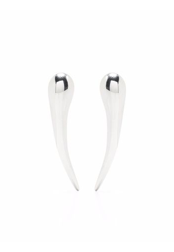 MDG x CT Half Heart spike earrings - Silver