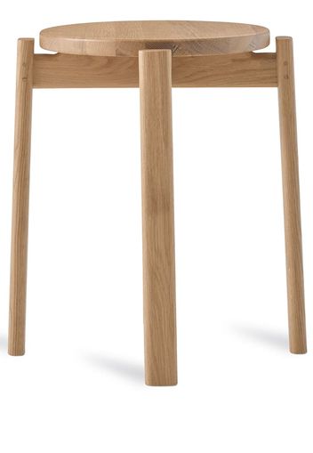 Menu Passage oak stool - Brown