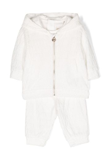 Michael Kors Kids logo-print three-piece set - White