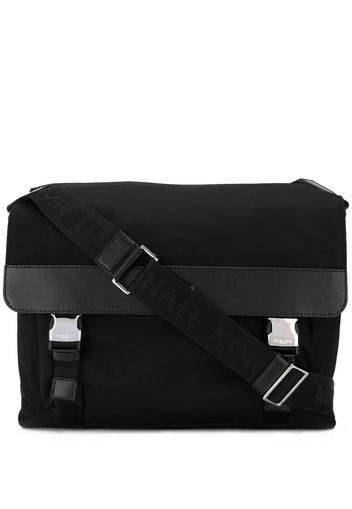 Michael Kors double buckle messenger bag - Black