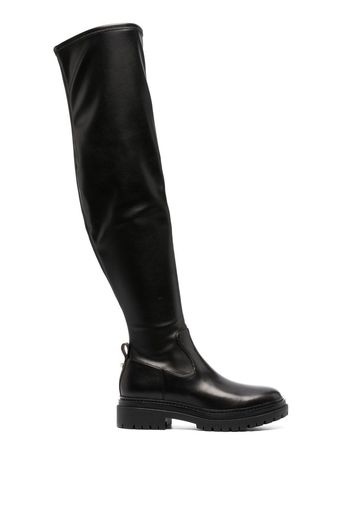 Michael Michael Kors zip-up knee-length boots - Black