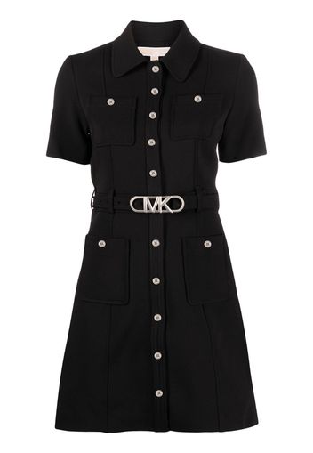 Michael Michael Kors belted shirt dress - Black