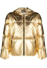 Michael Michael Kors zip-fastening padded jacket - Gold