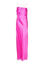 Michelle Mason bias-cut silk gown - Pink