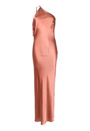 Michelle Mason single-shoulder maxi dress - Orange