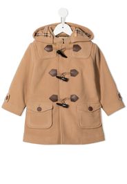 Miki House toggle-detail duffle coat - Brown