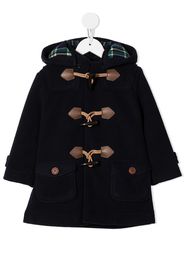 Miki House toggle-detail duffle coat - Blue