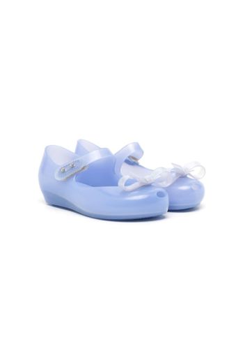 Mini Melissa Ultragirl Bow ballerina shoes - Blue