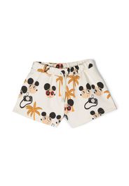 Mini Rodini graphic-print shorts - Neutrals