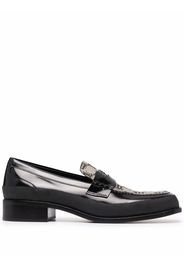 MISBHV The Brutalist jacquard loafers - Black