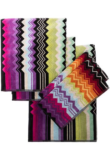 Multicoloured Giacomo Cotton Towel Set