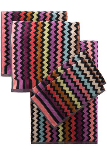 Multicoloured Warner Cotton Towel Set
