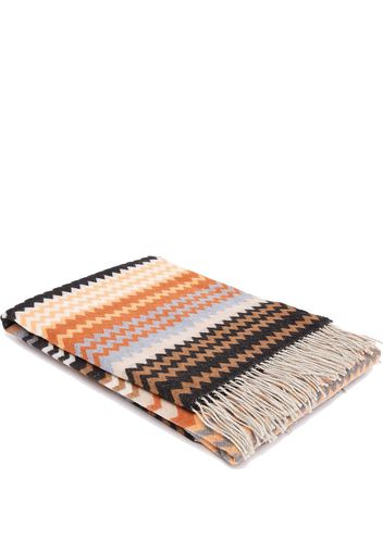 Missoni Home Humbert chevron pattern throw - Black