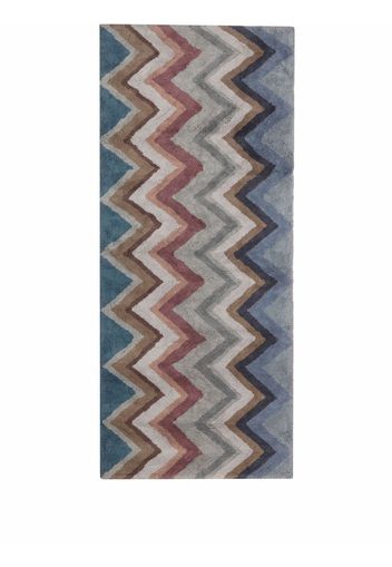 Missoni Home zig-zag pattern rug - Blue