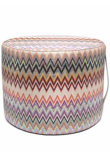 Missoni Home signature zigzag footstool - Neutrals