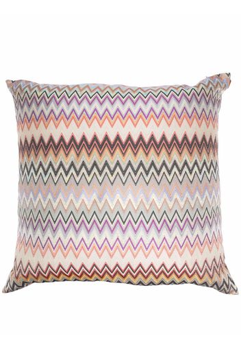 Missoni Home William zig-zag patterned cushion - Neutrals