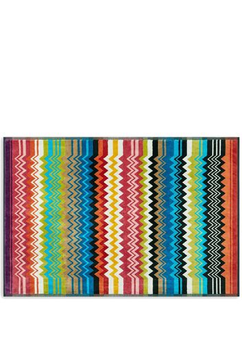 Missoni Home Giacomo zig-zag bath mat - Blue