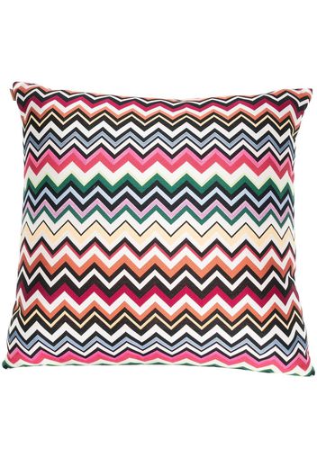 Missoni Home zigzag-print cushion - Black