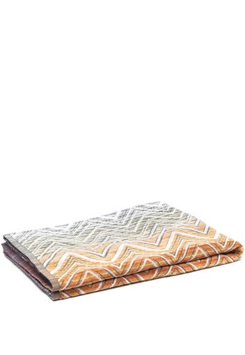 Missoni Home geometric-pattern bath towel - Purple