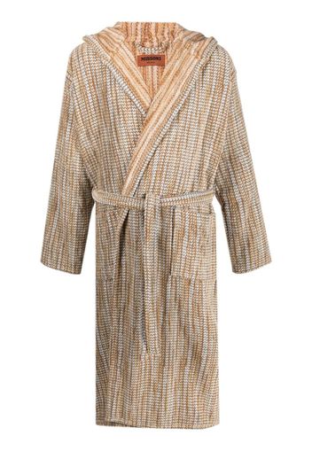 Missoni Home all-over pattern print robe - Neutrals