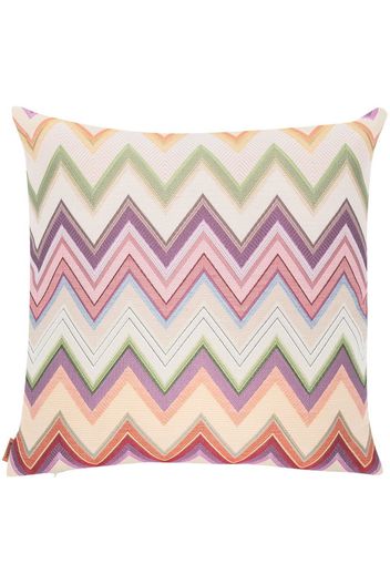 Missoni Home zigzag-pattern cushion - Neutrals