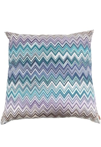 Missoni Home chevron-print square cushion - White