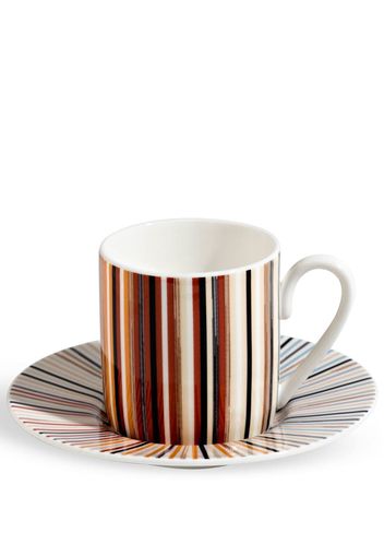 Missoni Home Stripes Jenkins coffee set - Grey