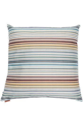 Missoni Home striped square cushion - Blue