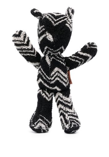 Missoni Home zigzag-pattern plush toy - Black